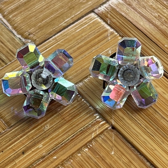 🌟HOST PICK!🌟🌹Swarovski heart bracelet and matching clip earrings, vintage - Picture 8 of 8